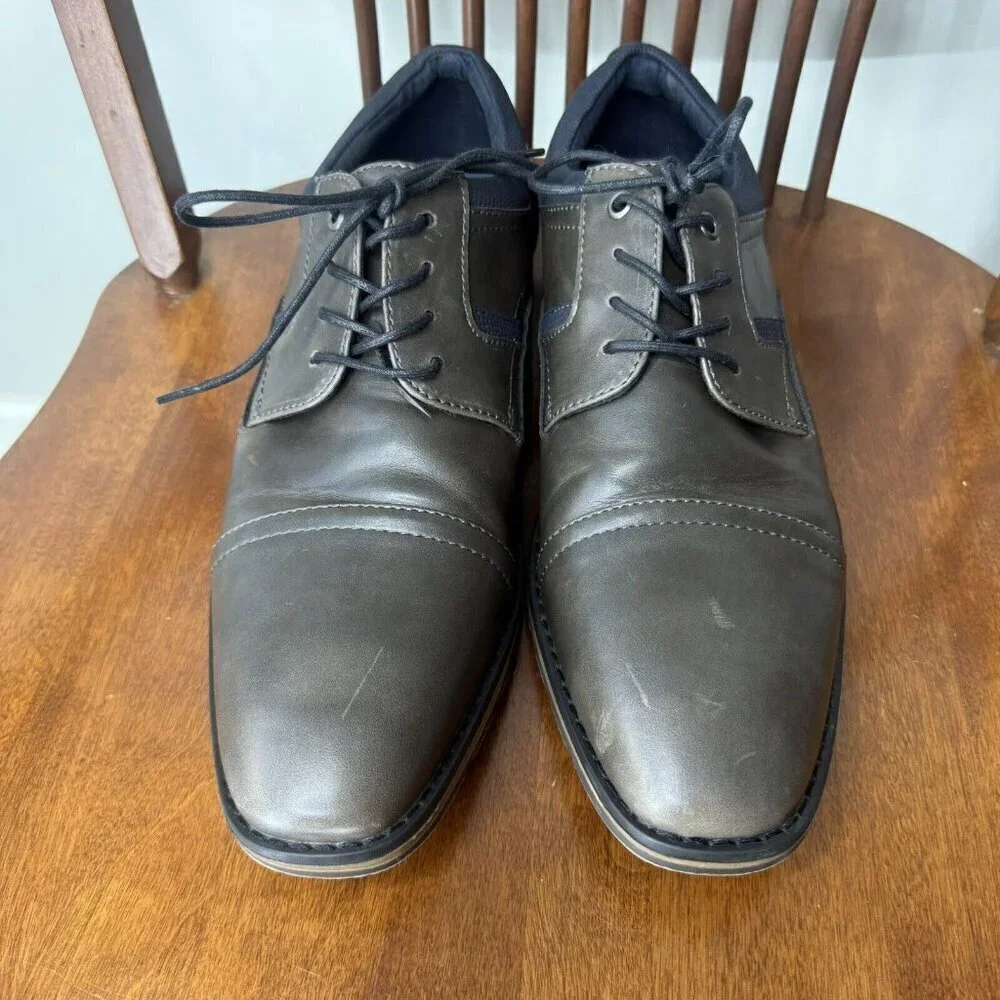 Restoration Men’s Oxford Lace Up Shoes Size 13 Dress Shoes Brown
